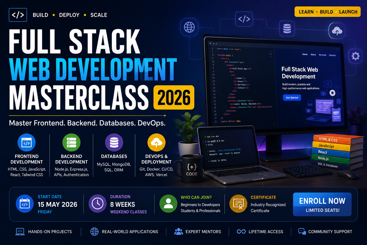 Full Stack Web Development Masterclass 2026