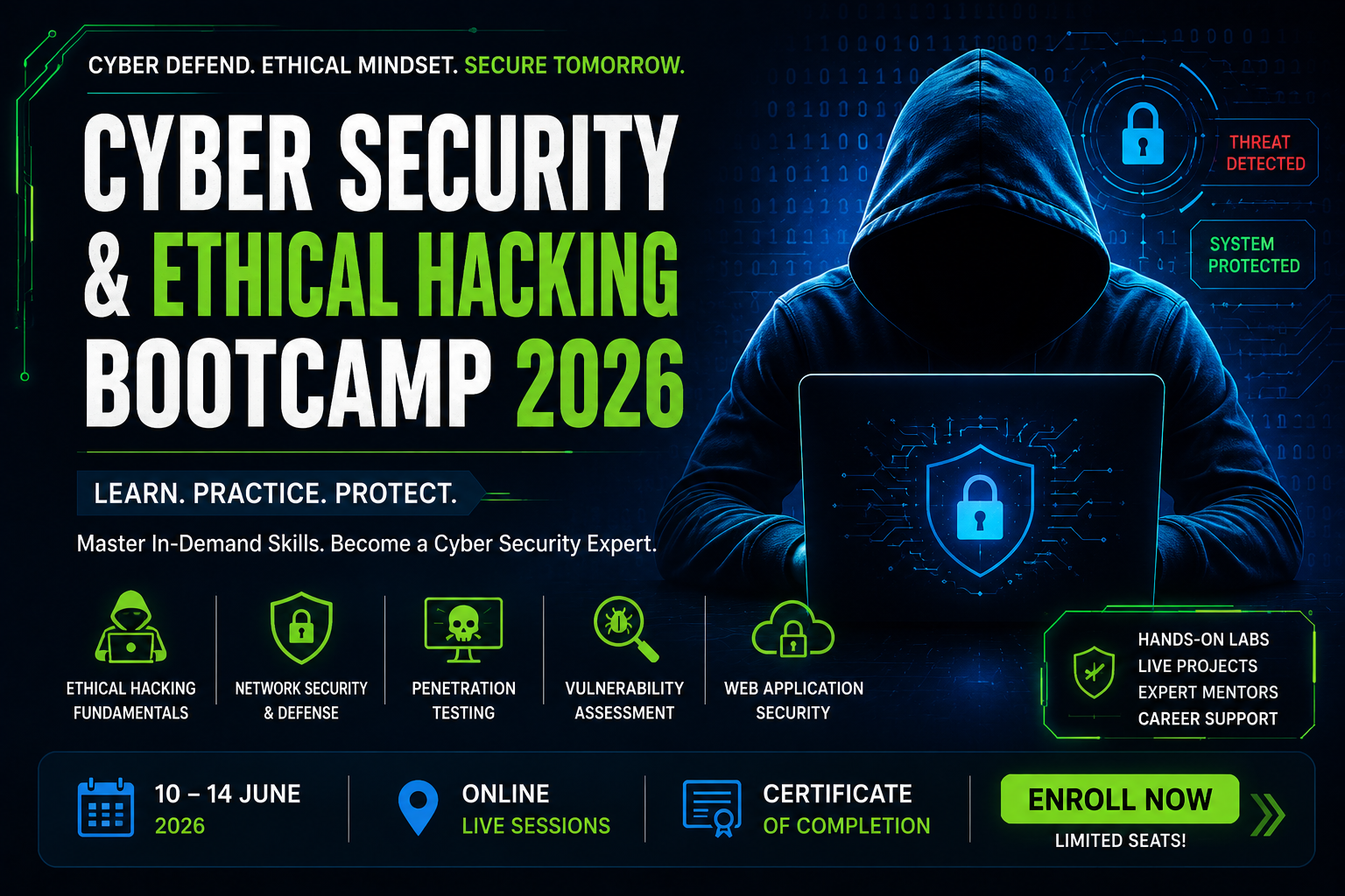 Cyber Security & Ethical Hacking Bootcamp 2026